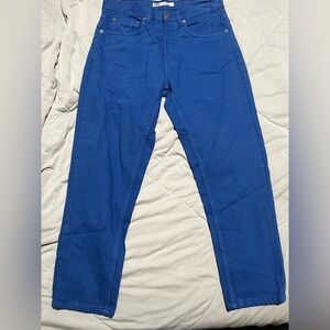 Zara Vibrant Blue Trousers